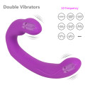 Sex Shops Strapless Strap Dildo Vibrator for Woman 10 Speeds G Spot Clitoris Stimulate Double Vibrating Adult Sex Toys for Woman