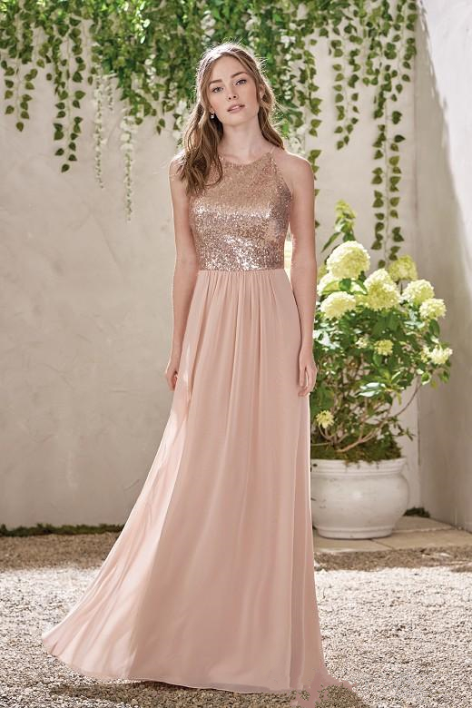 2017-new-rose-gold-bridesmaid-dresses-a-line-spaghetti-backless-sequins-chiffon-cheap-long-beach-wedding-gust-dress-maid-of-honor-gowns (1)