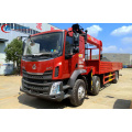 Dongfeng 10Tons Telescopic Boom Truck Mounted Crane