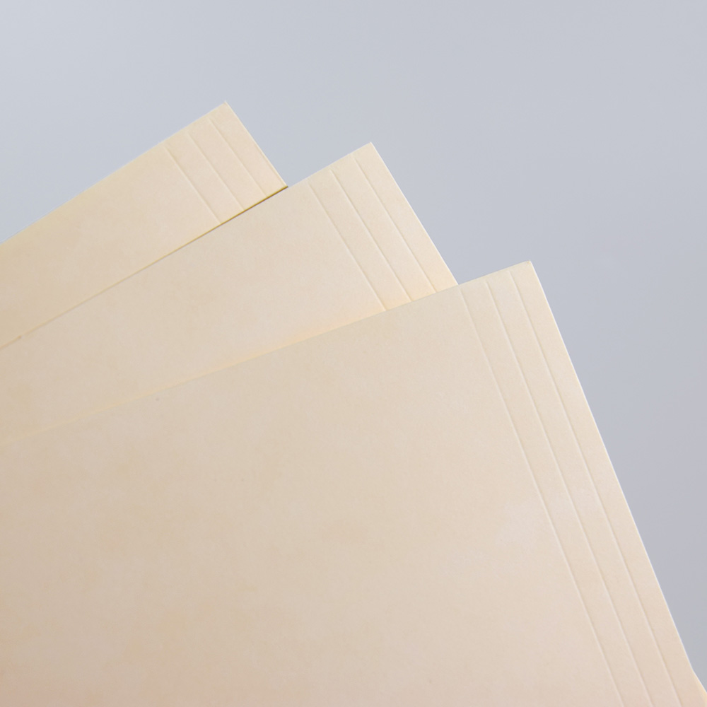 Manila File Folder, Reinforced 1/3-Cut Tab, Letter Size, 100pcs Per Box