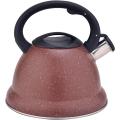 Red Durable Color Stainless Steel Whistling Water Kettle