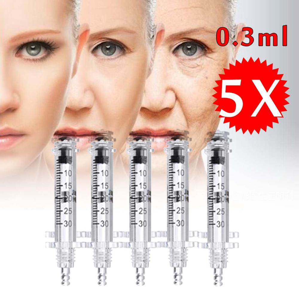 5pcs Replacement Hyaluron gun Accessories Non Invasive Wrinkle Removal Atomizer Nebulizer Accessorie lip dermal filler injector