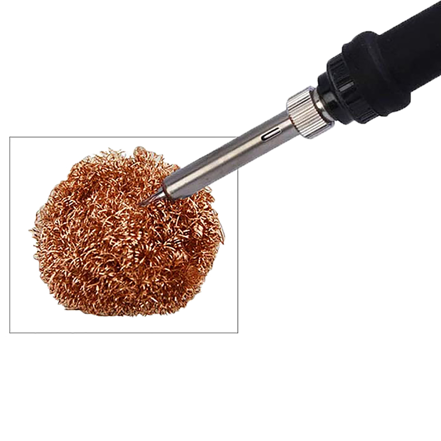 Reuseable Welding Soldering Iron Tip Cleaning Wire Ball Metal Welding Clean Tools for Cleaning Soldering Irons and Tips