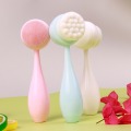 Face Cleaning Vibration Massage Face Washing Product Skin Care Tool Portable Silicone Facial Cleanser Brush