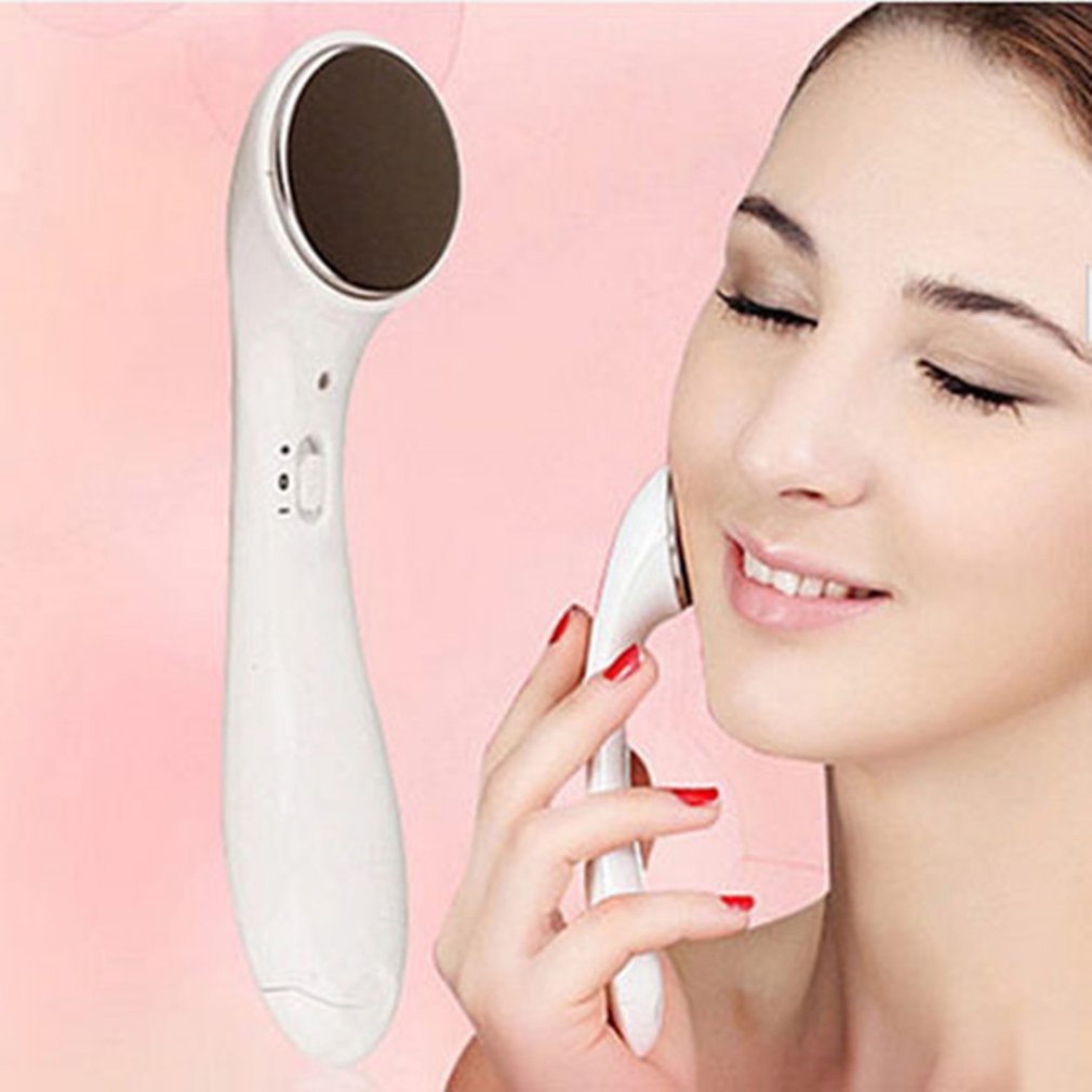 Ergonomic handle Ultrasonic Vibration Beauty tool Face Lift Skin Tightening Deep Cleansing Skin Care Cosmetic Device