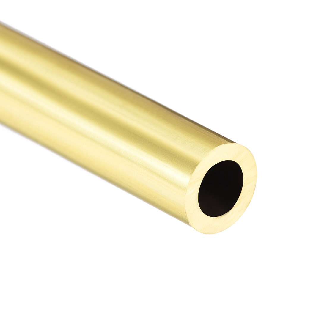 Uxcell 1-3pc Brass Round Tube 5mm/6mm/7mm/8mm/9mm OD 300mm Length 1.5mm Wall Thickness Seamless Straight Pipe Tubing for DIY