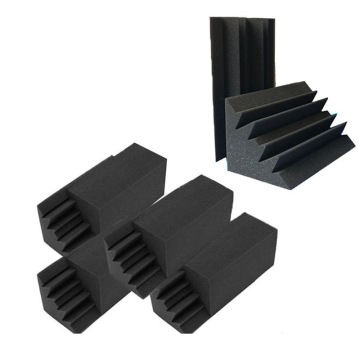 Promotion! New 8 Pack of 4.6 in X 4.6 in X 9.5 in Black Soundproofing Insulation Bass Trap Acoustic Wall Foam Padding Studio Foa