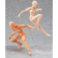 13cm sketch drawing cartoon mannequin male model plastic massage model with stand free shipping