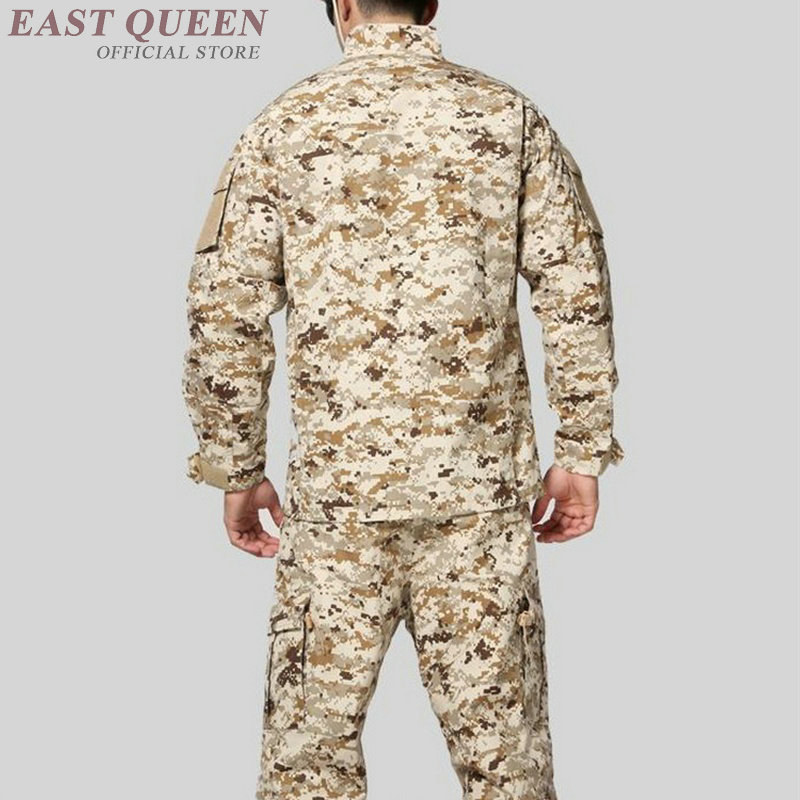 American military uniform desert us army tactical camouflage special forces uniforms clothing combat costume outfit FF987