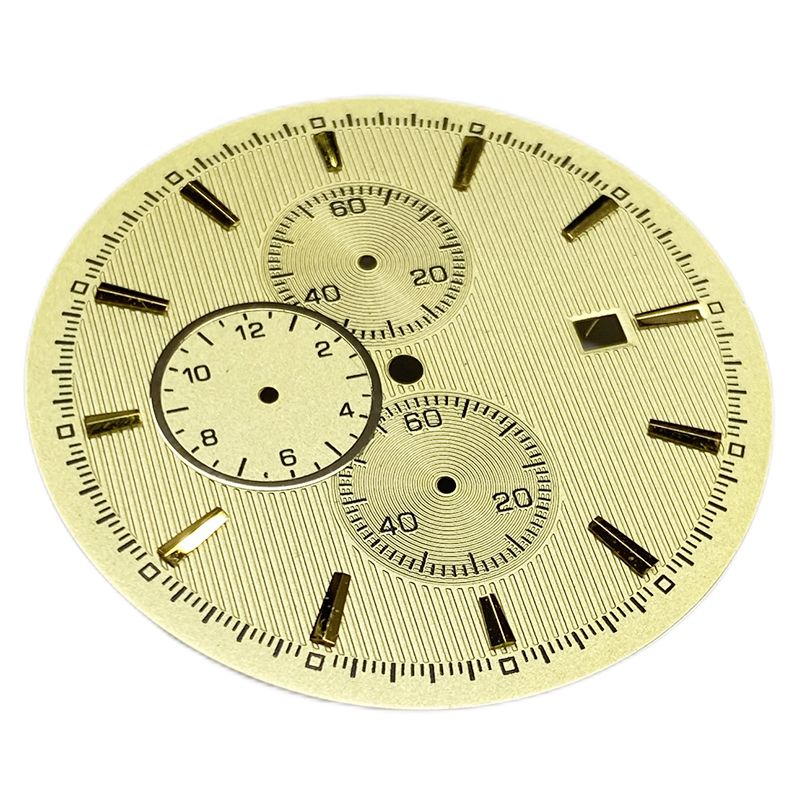 man's sport watch dial