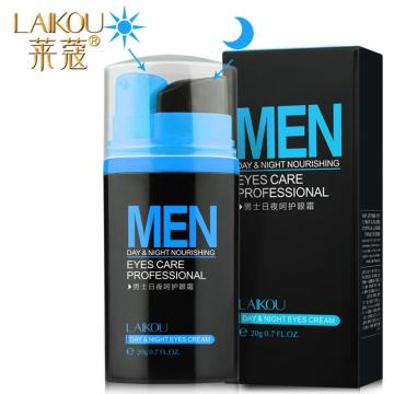 LAIKOU Men Day and Night Anti-wrinkle Firming Eye Cream 20g Skin Care Black Eye Puffiness Fine Lines Wrinkles Face Care