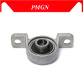 10pcs Zinc Alloy Diameter 8mm 10mm 12mm 17mm Bore Ball Bearing Pillow Block Mounted Support KP08 KP000 KP001 kp003 kp005 kp006