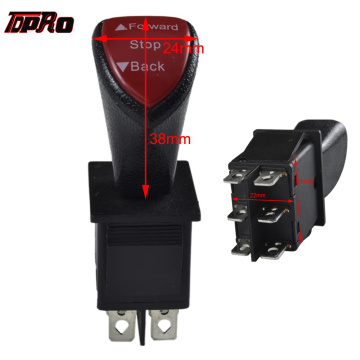 TDPRO 12v 24v 36v 48v Forward Reverse Switch Toggle For Burshless Motor Electric ATV Go kart Quad Buggy Dirt Pit Bike Scooter