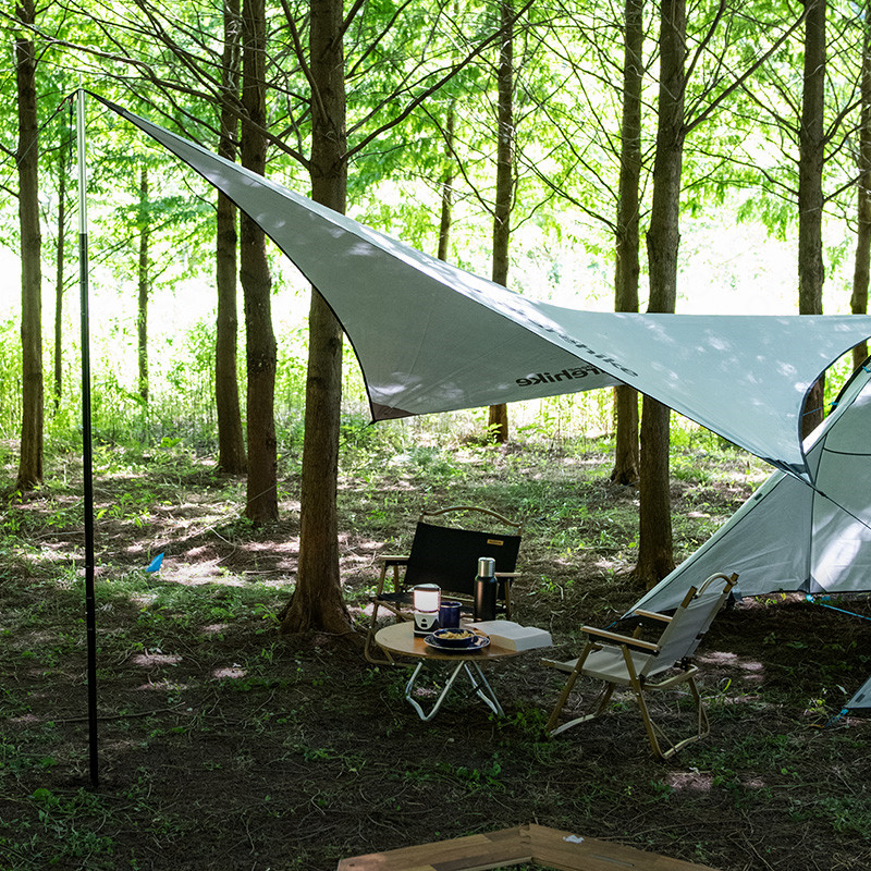 Naturehike Cloud Flying Portable Ultralight Sliver Coating Rainproof Anti-UV Beach Sun Shelter for Hiking Picnic
