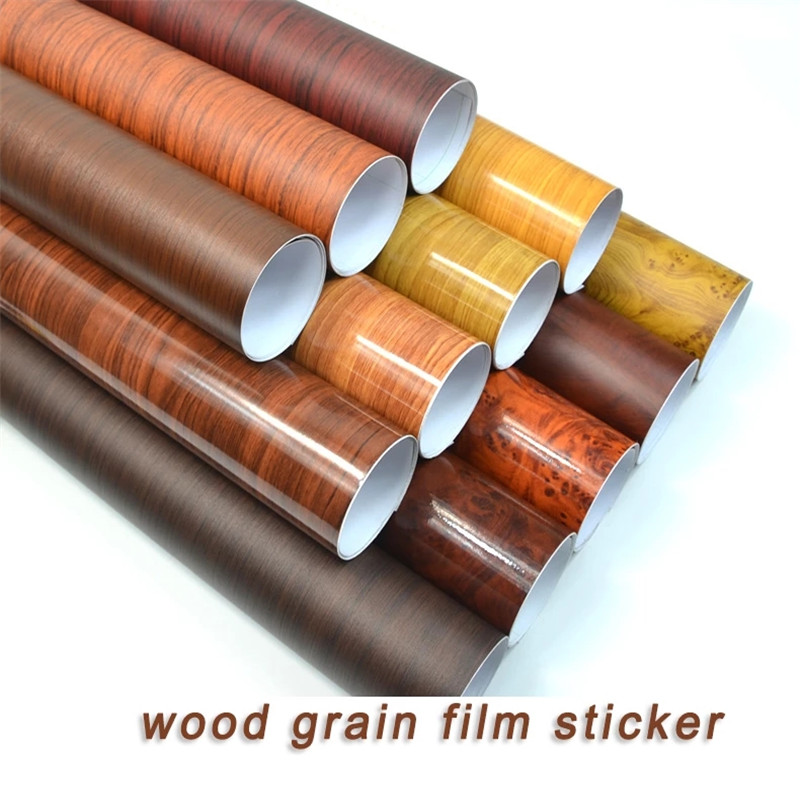 30*100cm PVC Wood Grain Car Film Stickers Waterproof Automobiles Vinyl Film Wrap Sticker Car-Styling