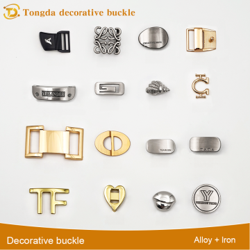 Stylish Zinc Alloy Footwear Accent