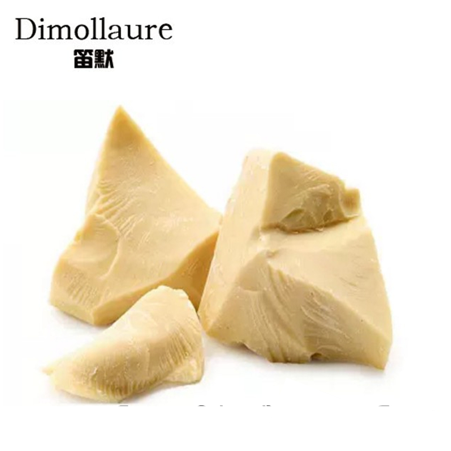 Dimollaure 50g-500g Pure Cocoa Butter Raw Unrefined skincare carrier Oil food grade Natural Organic Chocolate Mak Essential Oil