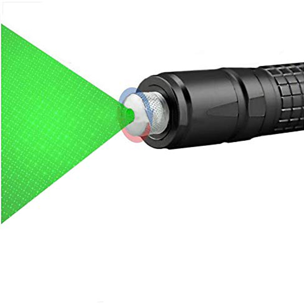 532nm 8000M High Power Green Laser Pointer Adjustable Focus Star shape Light Pen Lazer Beam Military Green Lasers