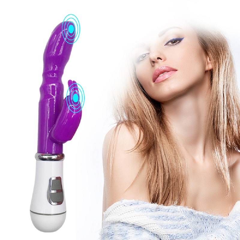 12 Speed Strong Rabbits Vibrator Clitoris Stimulator Double G-spot Massager Sex Toys For Women Female Masturbator Sex Shop