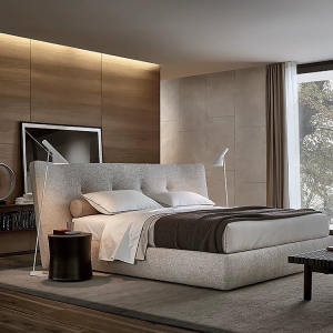 Light luxury royal king size bed