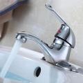 1PC Bathroom Vanity Faucet Wash Basin Single Handle Dual Control Mixer Faucet Water Diffuser Chrome Plated Kitchen Mixer