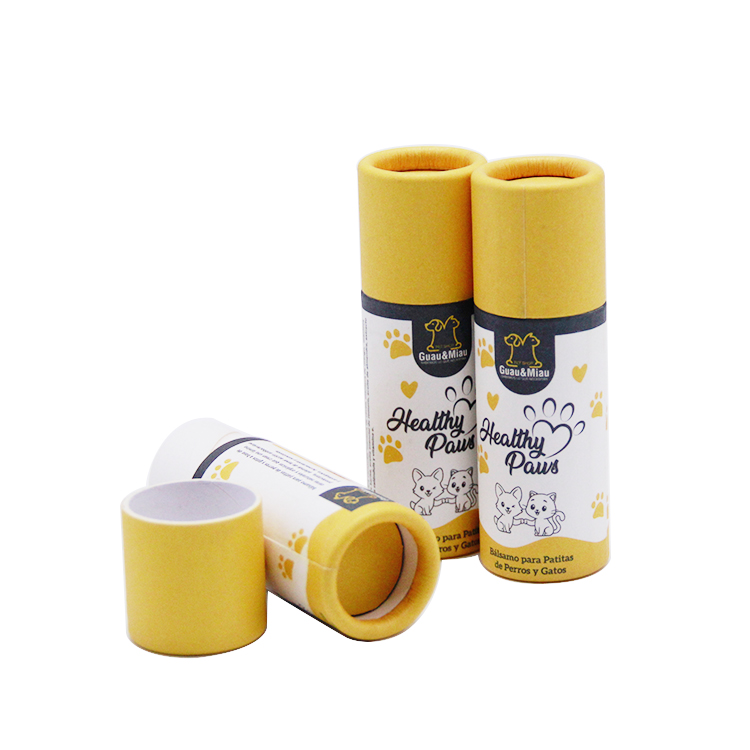 CMYK printing pushes circular paper packaging tubes