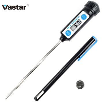 Electronic Digital Food Thermometer For Cake Candy Fry BBQ Food Meat Temperature Household Thermometers with Long Probe