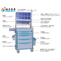 Hospital patient anesthetic vehicles cart