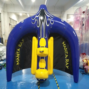 Promotional Wholesale Price Water Ski Tube Towable Inflatables Flying Manta Ray Inflatable Water Flying Fish Kite For Sale