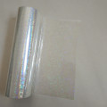 Holographic foil transparent Small circle Y06 stamping foil hot press on paper or plastic heat stamping film