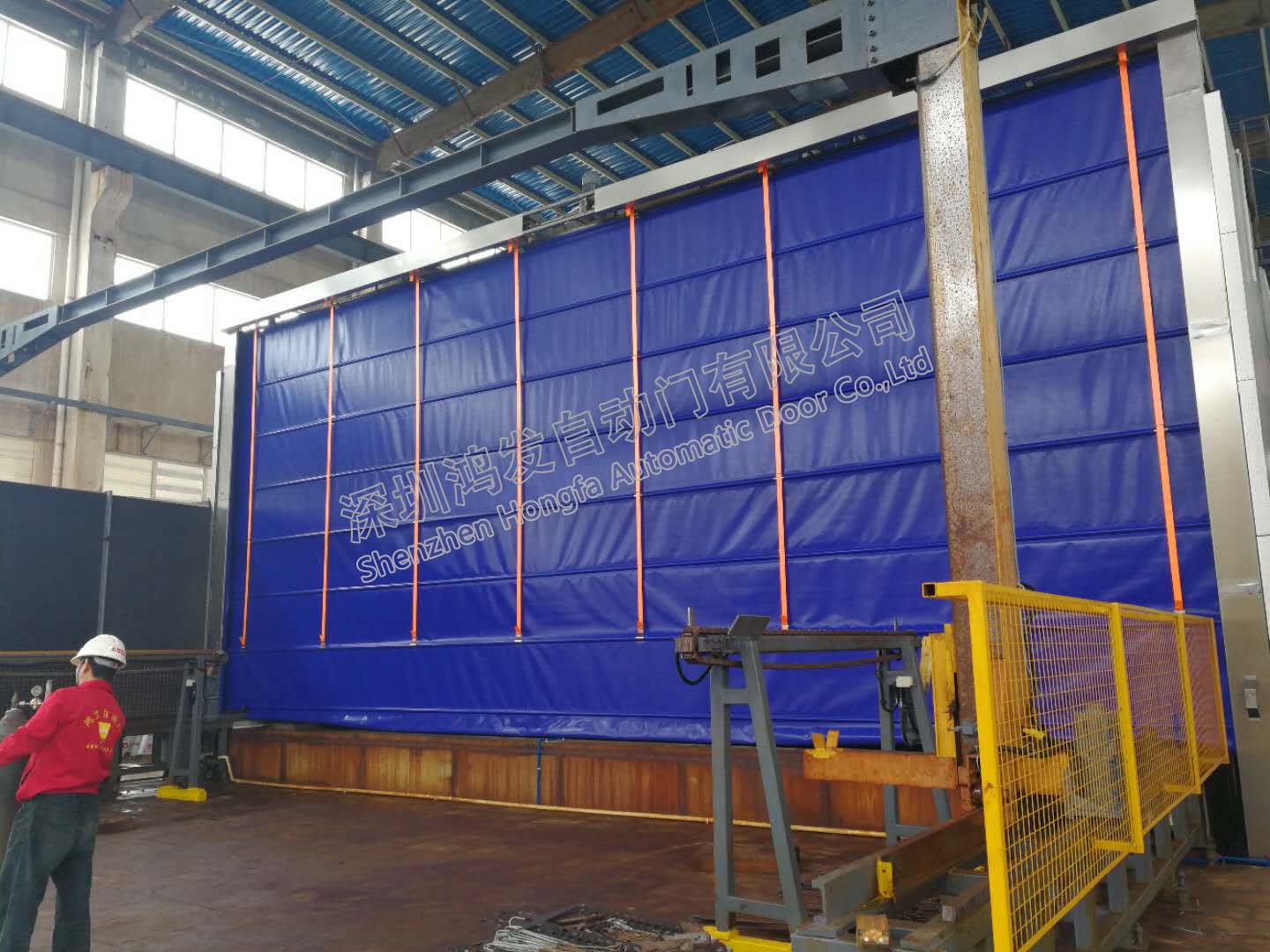 pvc fold up door