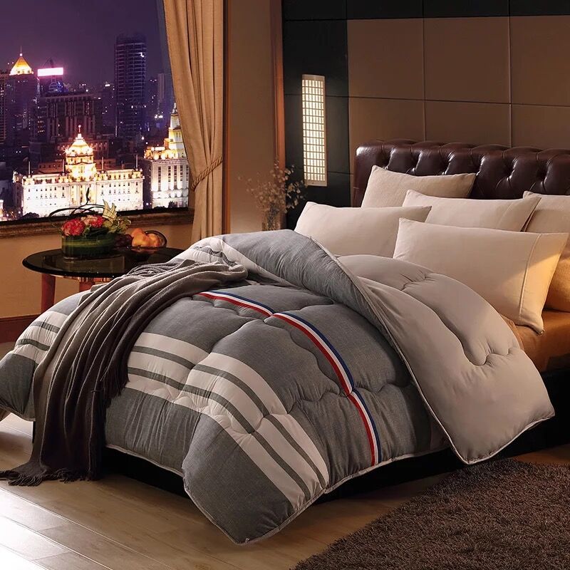 Luxury down comforter core feather blanket twin king size quilts inner spring autumn duvets insert hotel home classic down quilt