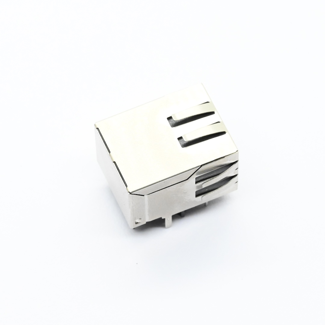 ATRJ5625-8P8C-X-B-A+RJ45 Shielded Modular JACK CAT6 A（5）