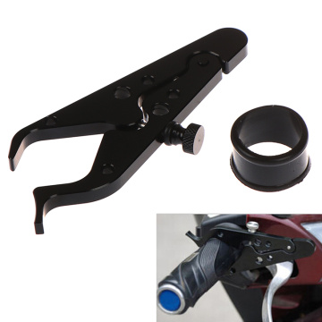 Black Aluminum Go Cruise Universal Motorcycle Throttle Lock Cruise Control moto accessaries