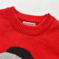 Blotona Toddler Baby Boy Girl Christmas Sweater Cute Snowman Reindeer Print Long Sleeve Crew Neck Knitted Pullover Tops 18M-6T