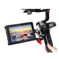 FEELWORLD F5 Pro V2 5.5 Inch Touch Screen DSLR Camera Field Monitor 3D LUT 4K HDMI Cable - Compatible Tilt Arm monitor director