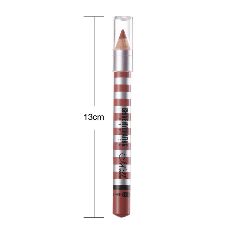 1 Pcs Matte Lip Liner Pencil 4 Colors Rose Red Pumpkin Lip Cream Long Lasting Waterproof Lip Contour Pen Makeup Tool TSLM1