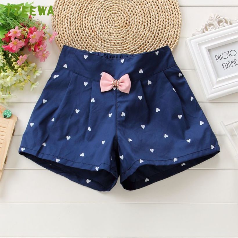 Girls Summer Shorts Bow Princess Shorts Children Fashion Girl Shorts Baby Pants Girl Shorts Flower Girl Costume