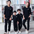 Family Clothing 2020 Autumn Plus Size Clothes Father Boy Mother Daughter Cotton Shirts Pants Clothes set Family Matching Outfits