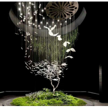 Real estate chandelier design and construction