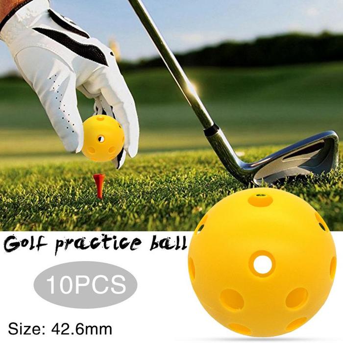 Restricted Flight Indoor Outdoor Practice Golf Balls Foam or Plastic Ball for Men Women Kids Home Backyard Office Training