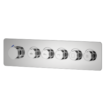 Non-thermostatic Concealed 5 Functions Shower Valve