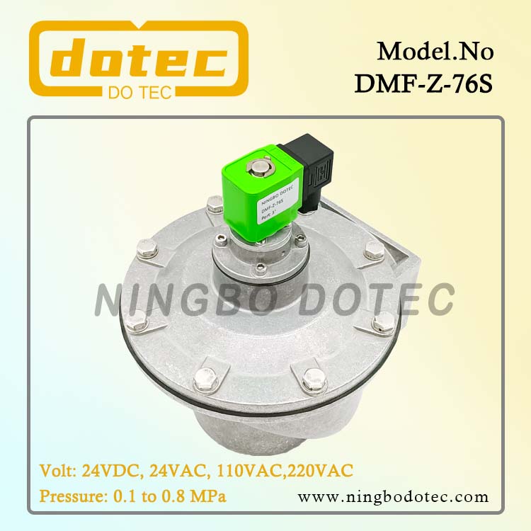 3'' DMF-Z-76S SBFEC Type Diaphragm Pulse Valve