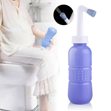 450ml Portable Travel Bidet Handheld Sprayer Women Personal Hygiene Bottle Handheld Bidet Bottle Spray Nozzle Portable Outdoor