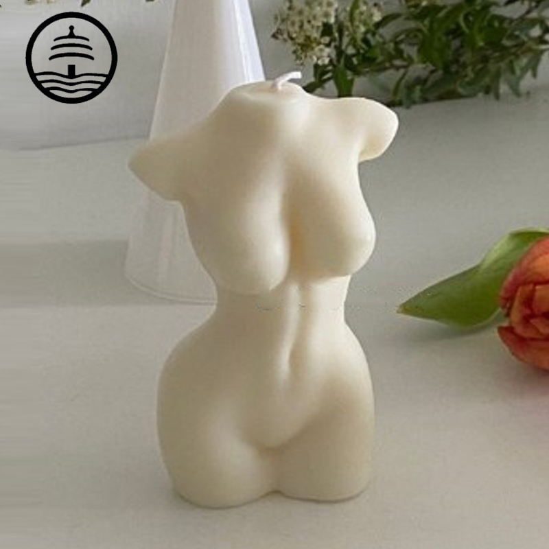 BAO GUANG TA European Style Female Body Candle Wax Model Making Artistic Body Shape Wax Model Home Decoration A2145