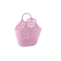 Soft plastic hand basket, Bath Basket, storage baskets, shopping basket, free shipping
