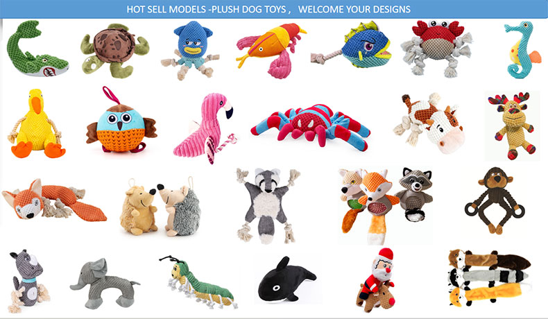 Interactive Pet Plush Toy Bear