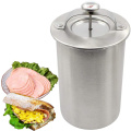 With thermometer Round Shape Stainless Steel Ham Press Maker Machine Seafood Meat Poultry Tools Kitchen Cooking Tools for Party