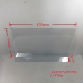 Clear pvc Shelf Talker with Price Tag Holder