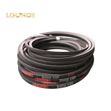 FREE SHIPPING SPZ887 SPZ900 SPZ912 SPZ914 SPZ925 WEDGE WRAPPED V-BELT La Industry Black Rubber SPZ Type Vee V Belt